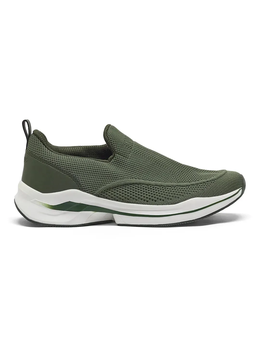REASON Olive Men's Walking Shoes sold by Campus Shoes