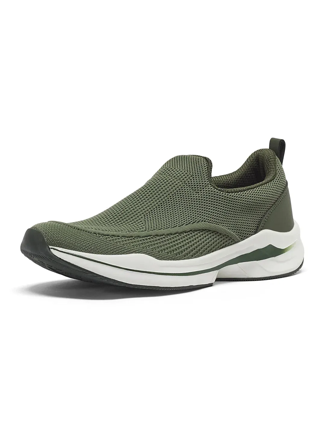 REASON Olive Men's Walking Shoes sold by Campus Shoes product image thumbnail 5