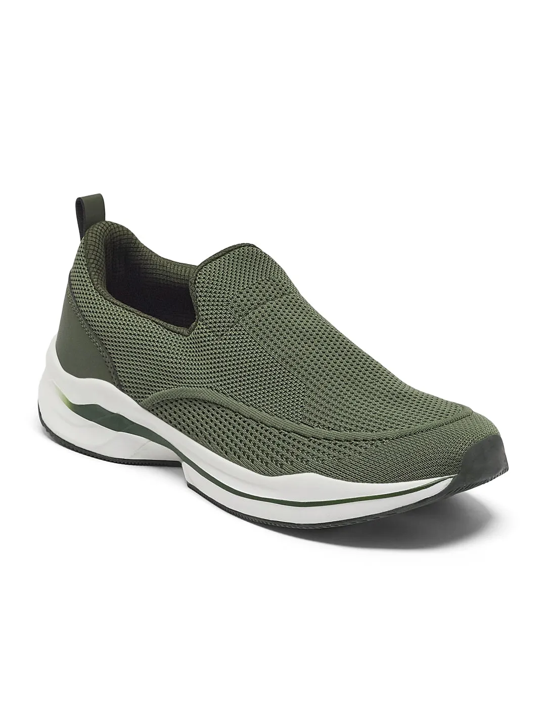 REASON Olive Men's Walking Shoes sold by Campus Shoes product image thumbnail 2