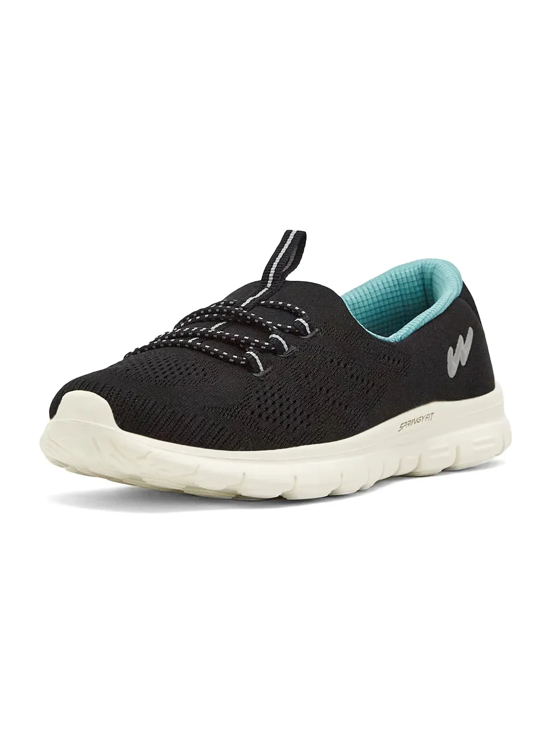 SAFFRON Black Women's Walking Shoes sold by Campus Shoes product image thumbnail 5