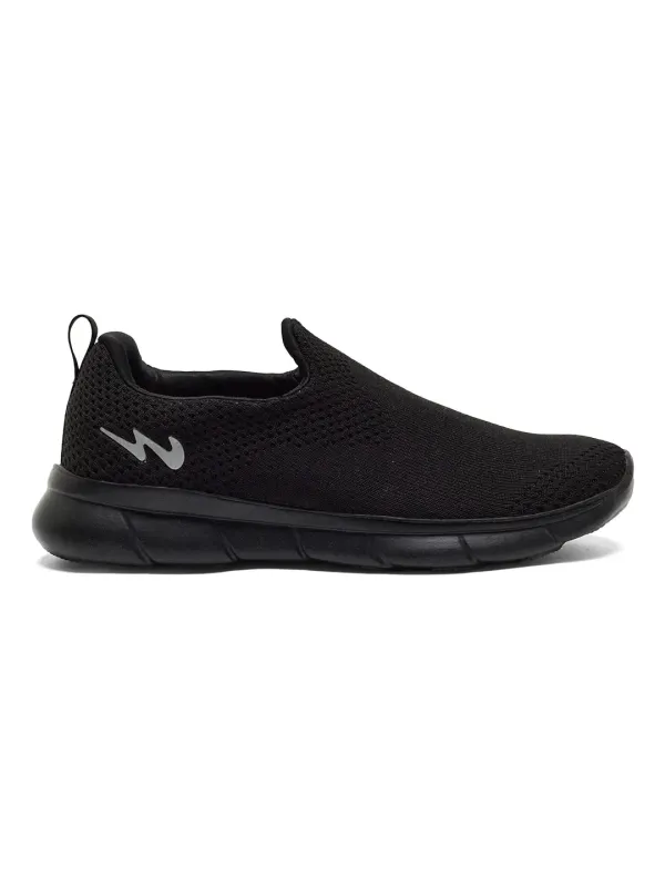 HAWK Black Men's Walking Shoes sold by Campus Shoes