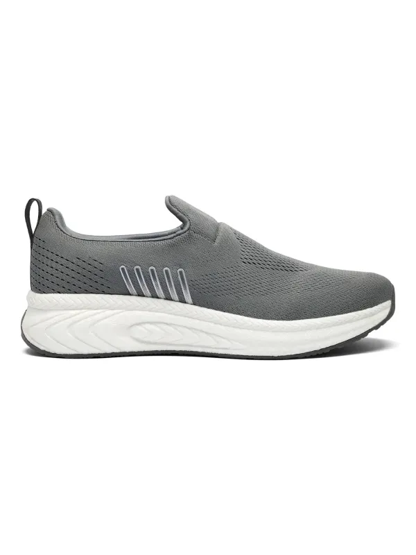 BALLER Grey Men's Walking Shoes sold by Campus Shoes