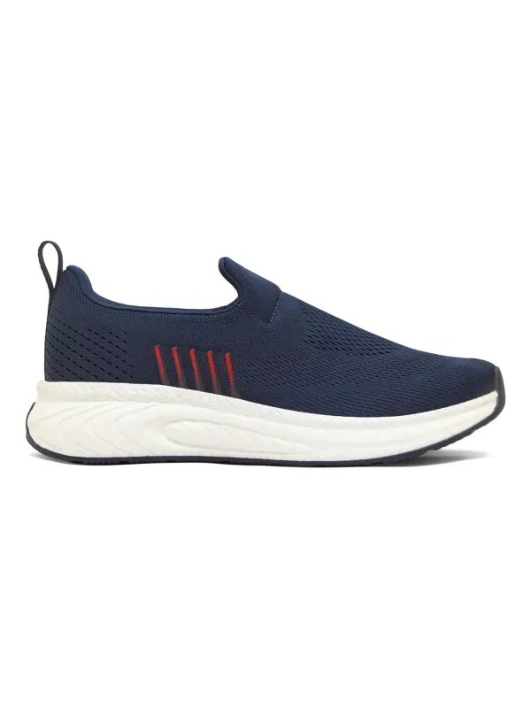 BALLER Navy Men's Walking Shoes sold by Campus Shoes