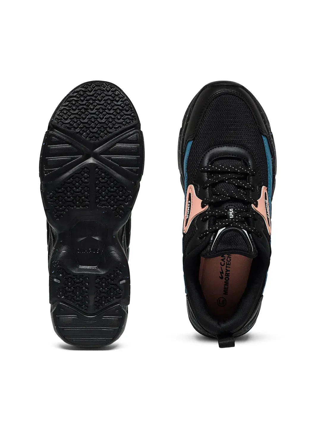 CODY Black Women's Sneakers sold by Campus Shoes product image thumbnail 4