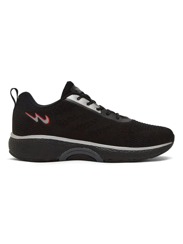 EMBER Black Men's Running Shoes sold by Campus Shoes