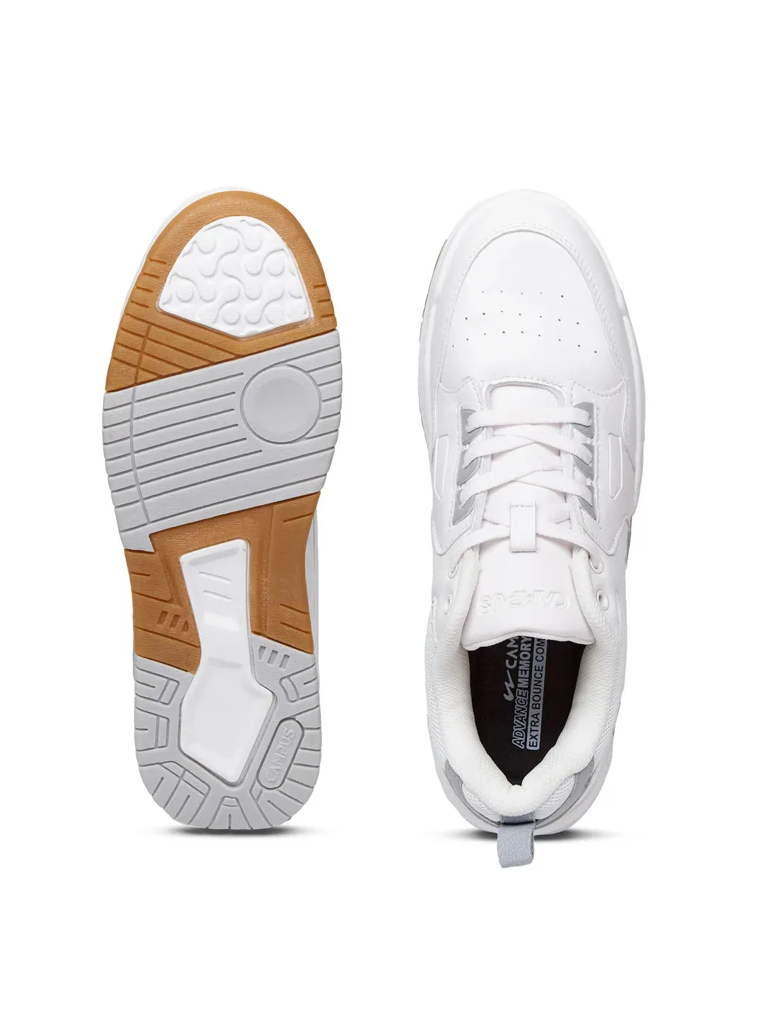 OG-36 White Men's Sneakers sold by Campus Shoes product image thumbnail 4