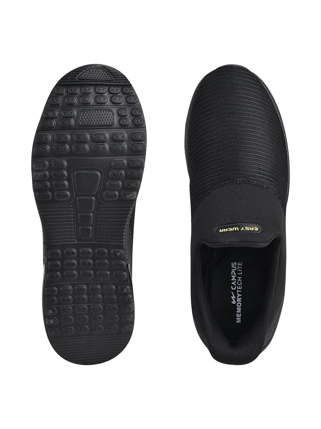 ROCKEE PRO Black Men's Walking Shoes sold by Campus Shoes product image thumbnail 3