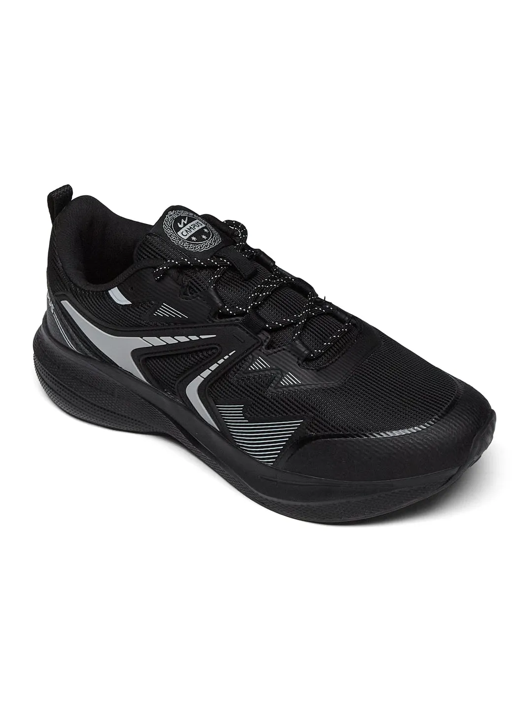 CUSTOM Black Men's Running Shoes sold by Campus Shoes product image thumbnail 2