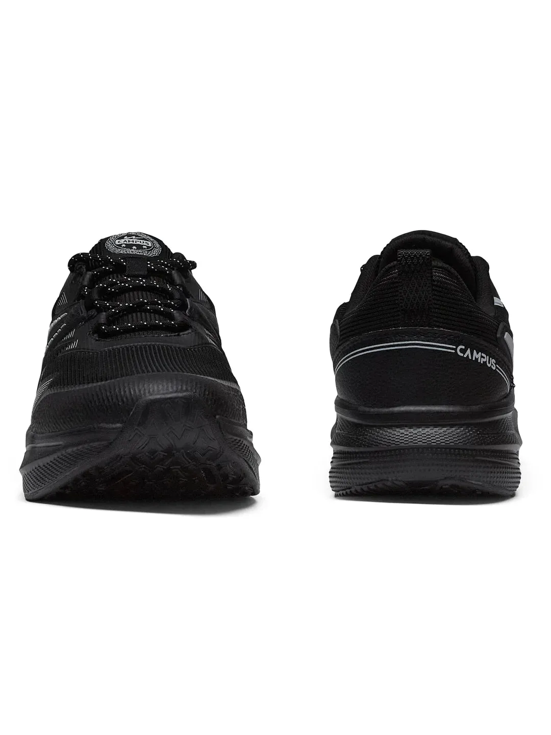 CUSTOM Black Men's Running Shoes sold by Campus Shoes product image thumbnail 3