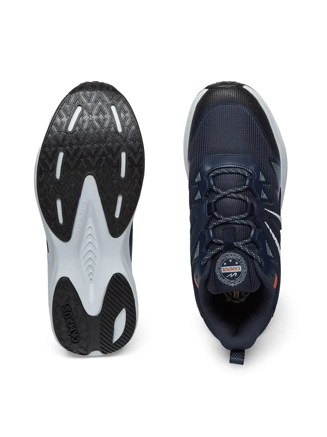 CUSTOM Navy Men's Running Shoes sold by Campus Shoes product image thumbnail 4