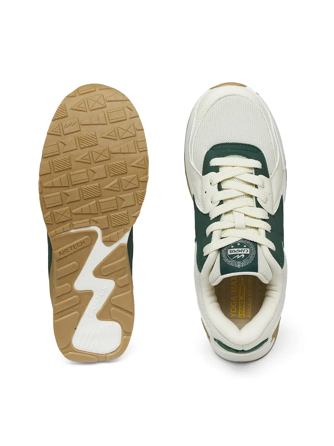 STARSHIP White Men's Sneakers sold by Campus Shoes product image thumbnail 4