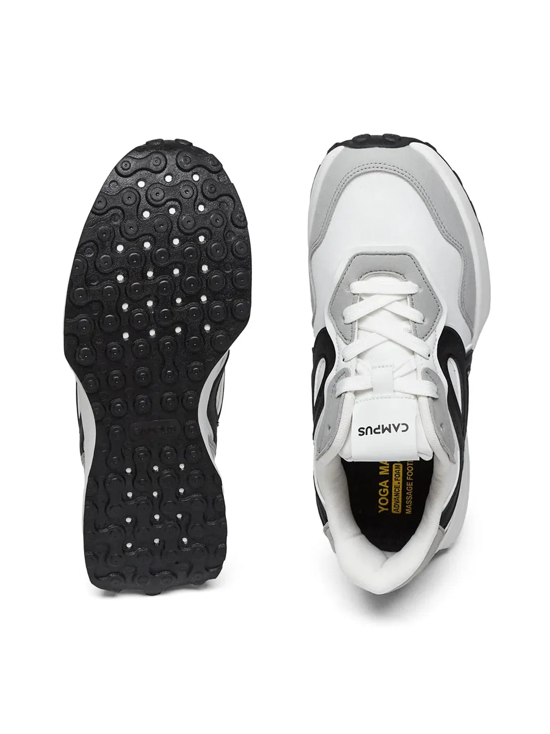 REEGO White Men's Sneakers sold by Campus Shoes product image thumbnail 4