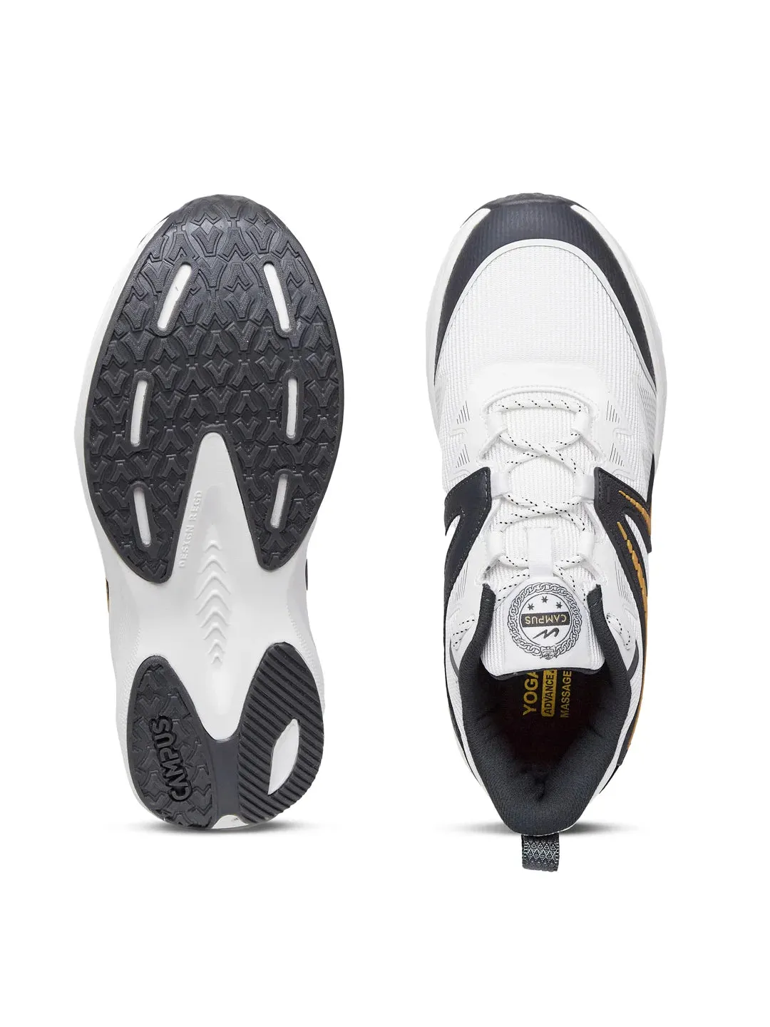 CUSTOM White Men's Running Shoes sold by Campus Shoes product image thumbnail 4