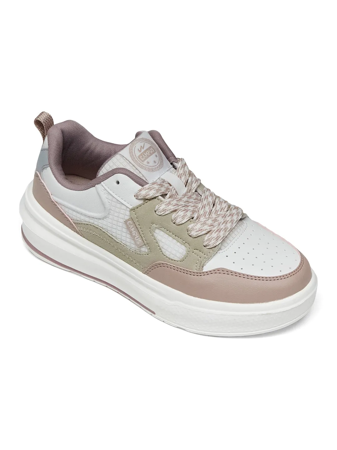 DRAW White Women's Sneakers sold by Campus Shoes product image thumbnail 2