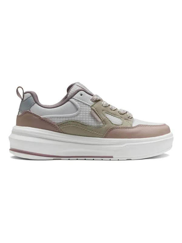 DRAW White Women's Sneakers sold by Campus Shoes