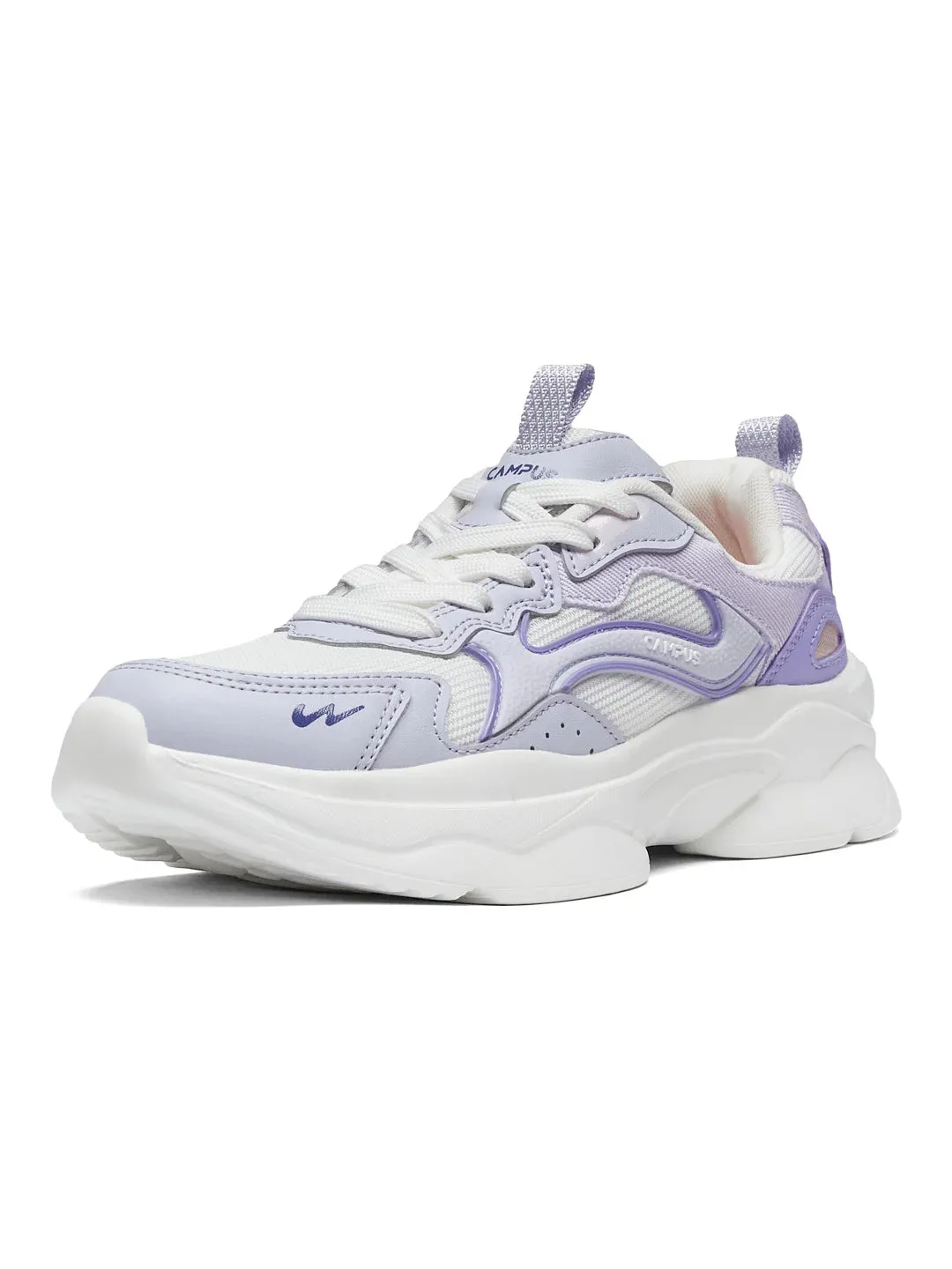LODGE White Women's Sneakers sold by Campus Shoes product image thumbnail 5
