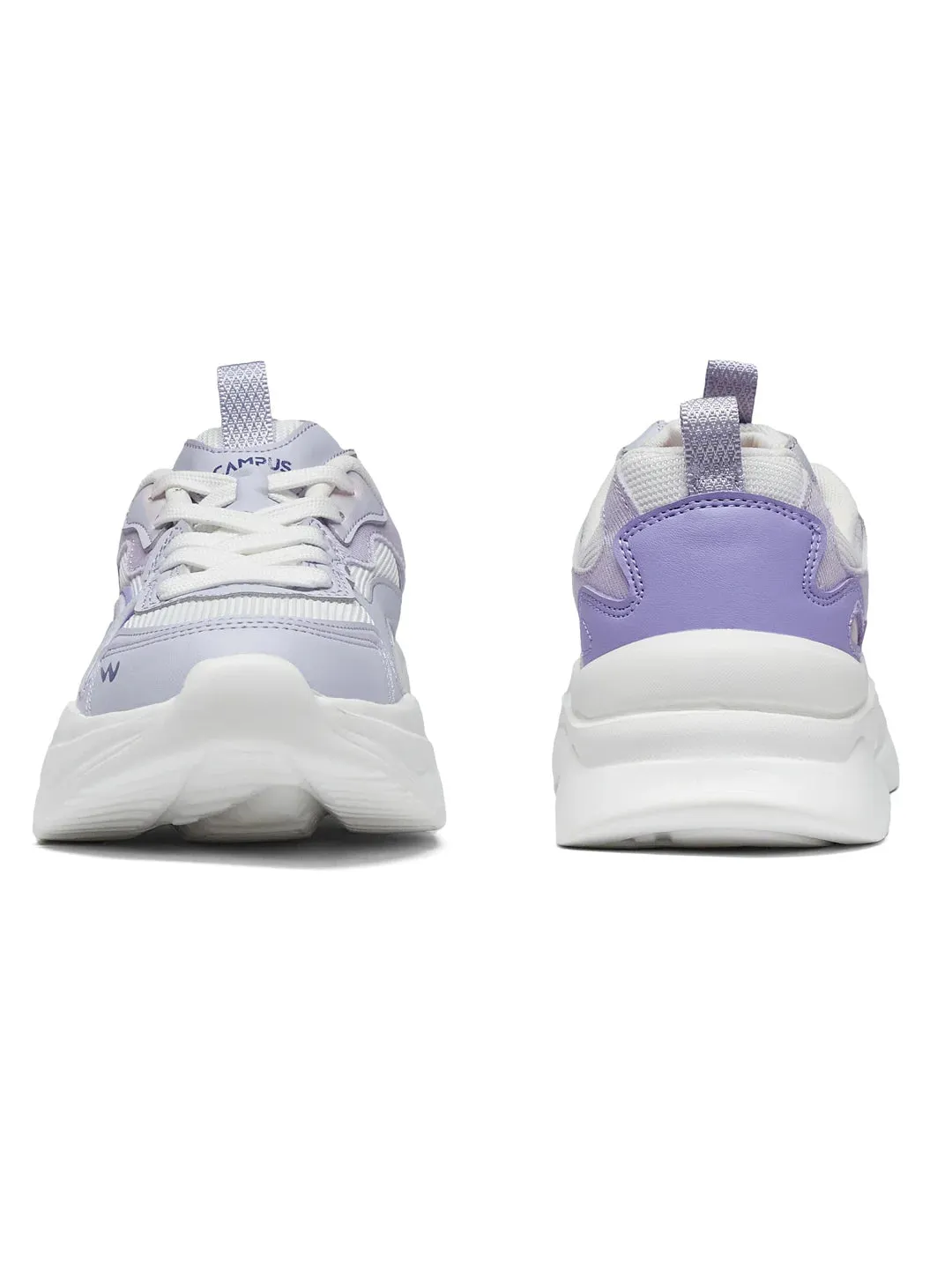 LODGE White Women's Sneakers sold by Campus Shoes product image thumbnail 3