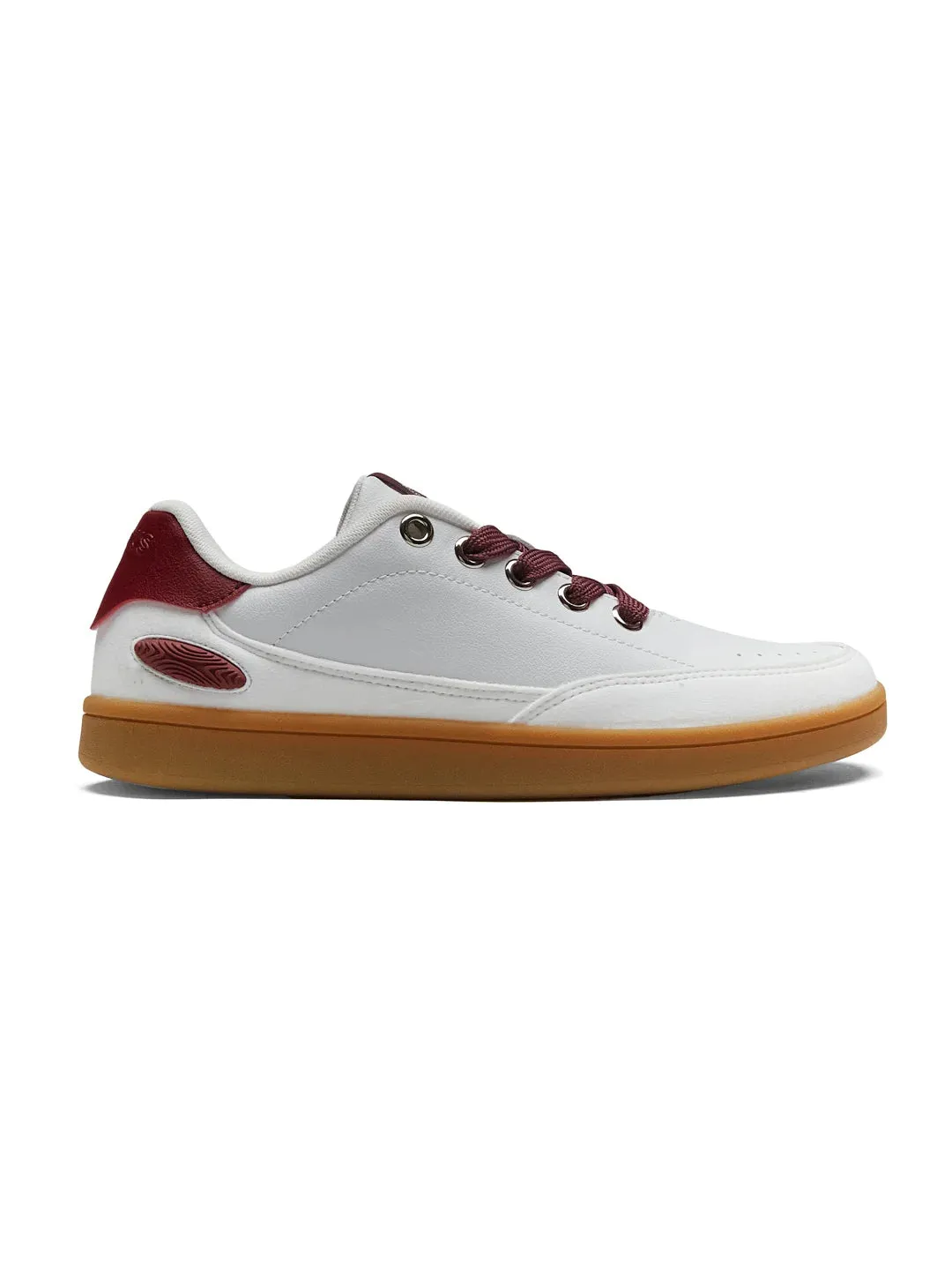 SKILL White Women's Sneakers sold by Campus Shoes