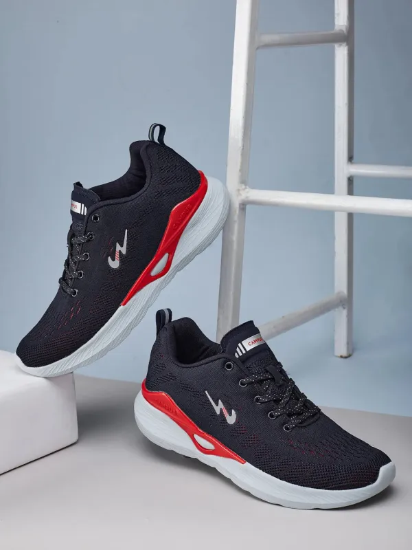 AZIL Navy Men's Running Shoes sold by Campus Shoes
