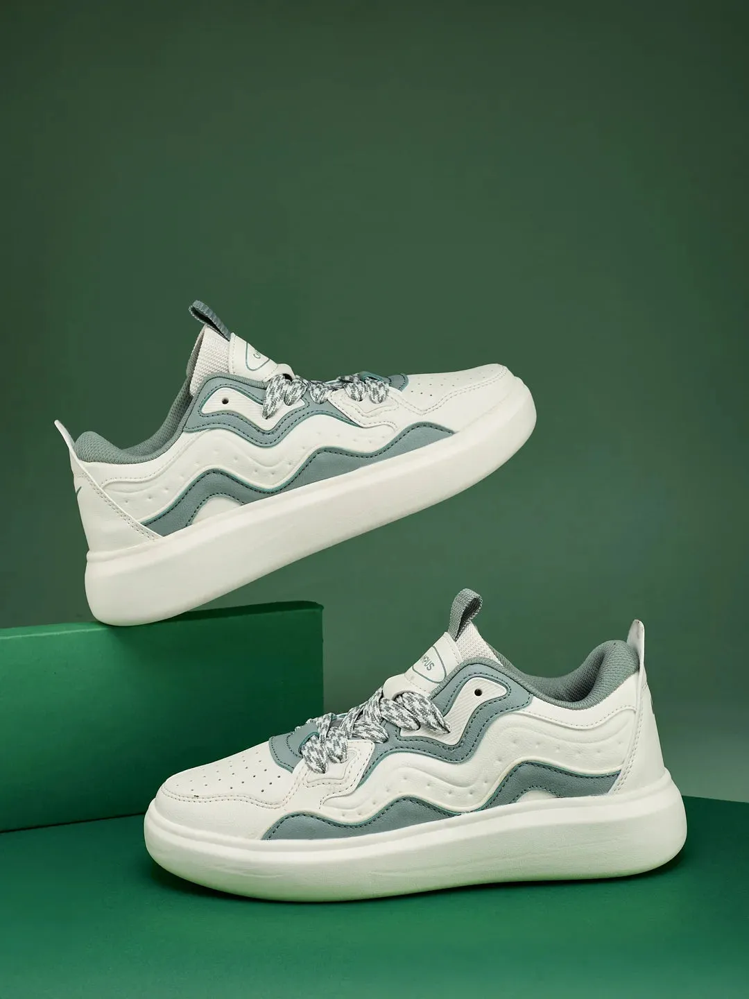 STYLO White Women's Sneakers sold by Campus Shoes