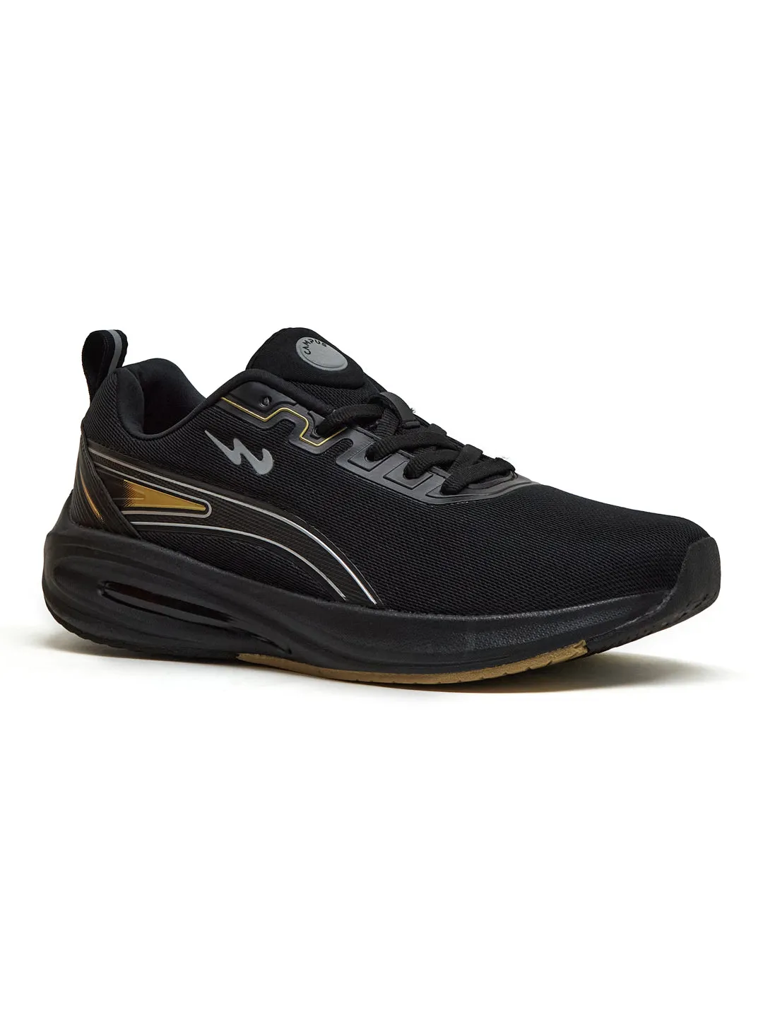 SEAN Black Men's Running Shoes sold by Campus Shoes product image thumbnail 2