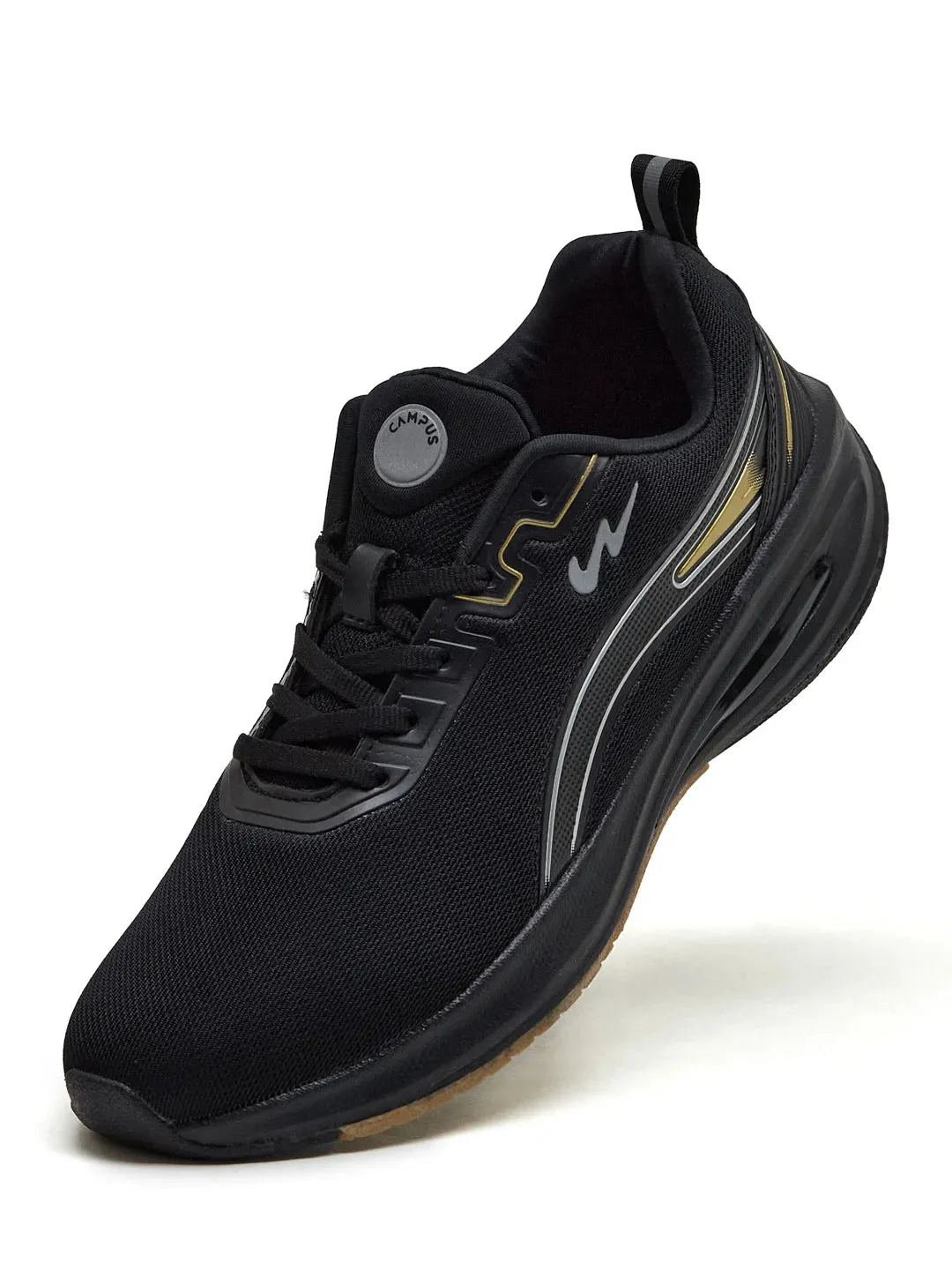SEAN Black Men's Running Shoes sold by Campus Shoes product image thumbnail 3