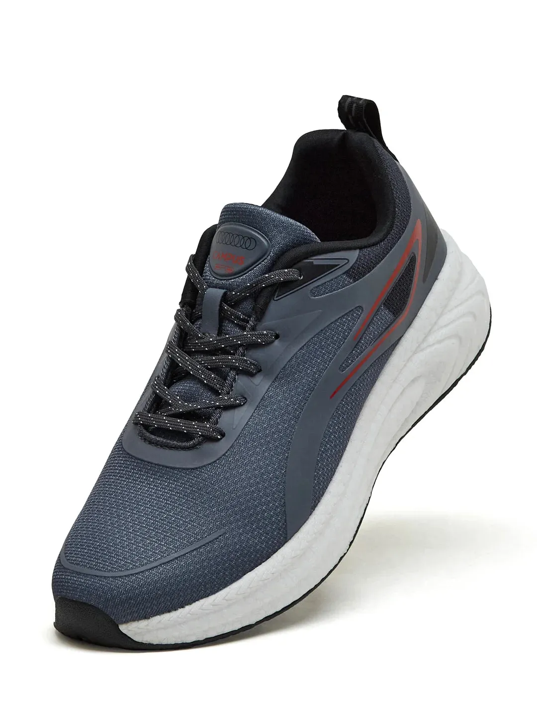 BOOSTWAVE Grey Men's Running Shoes sold by Campus Shoes product image thumbnail 3