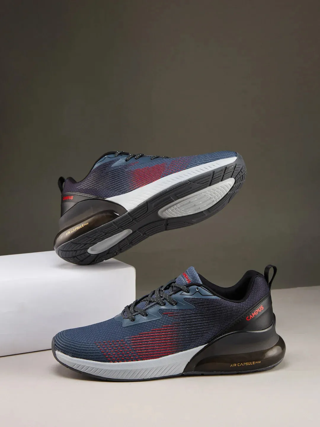 FLEXPOWER Grey Men's Running Shoes sold by Campus Shoes