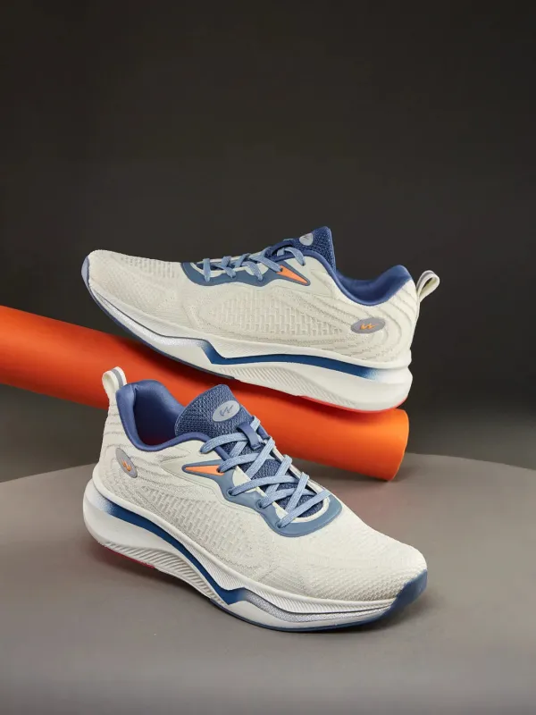 GRETTA Cream Men's Running Shoes sold by Campus Shoes
