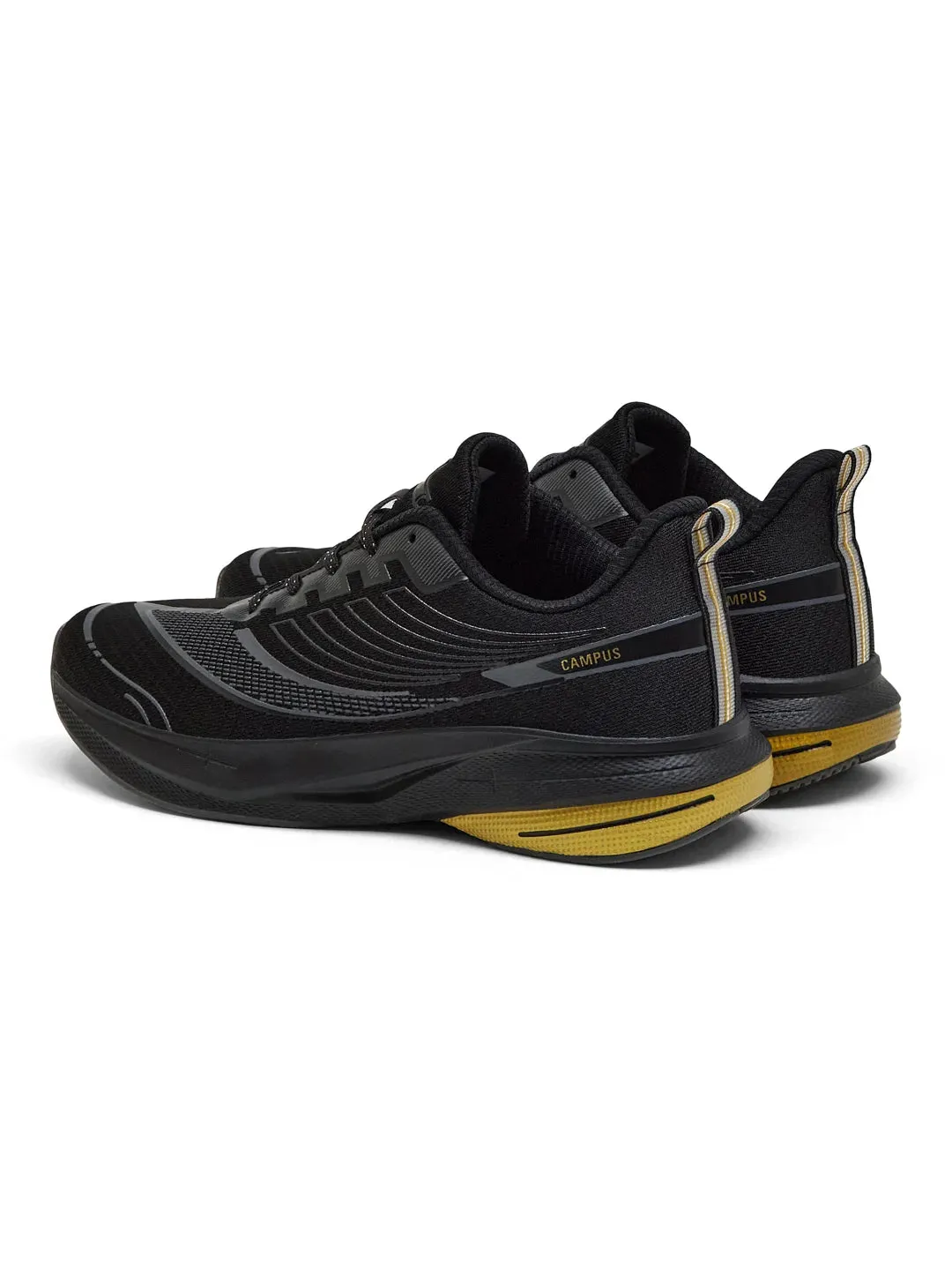 DRIVO Black Men's Running Shoes sold by Campus Shoes product image thumbnail 5