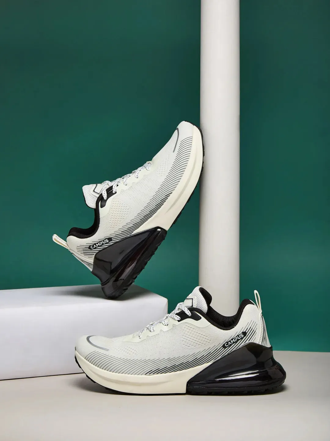 MERIT Off White Men's Running Shoes sold by Campus Shoes