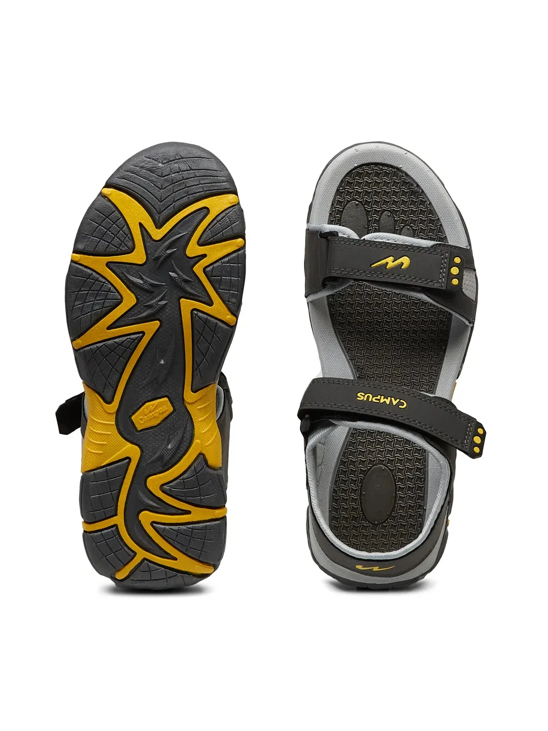 22K-561 Grey Men's Sandals sold by Campus Shoes product image thumbnail 5