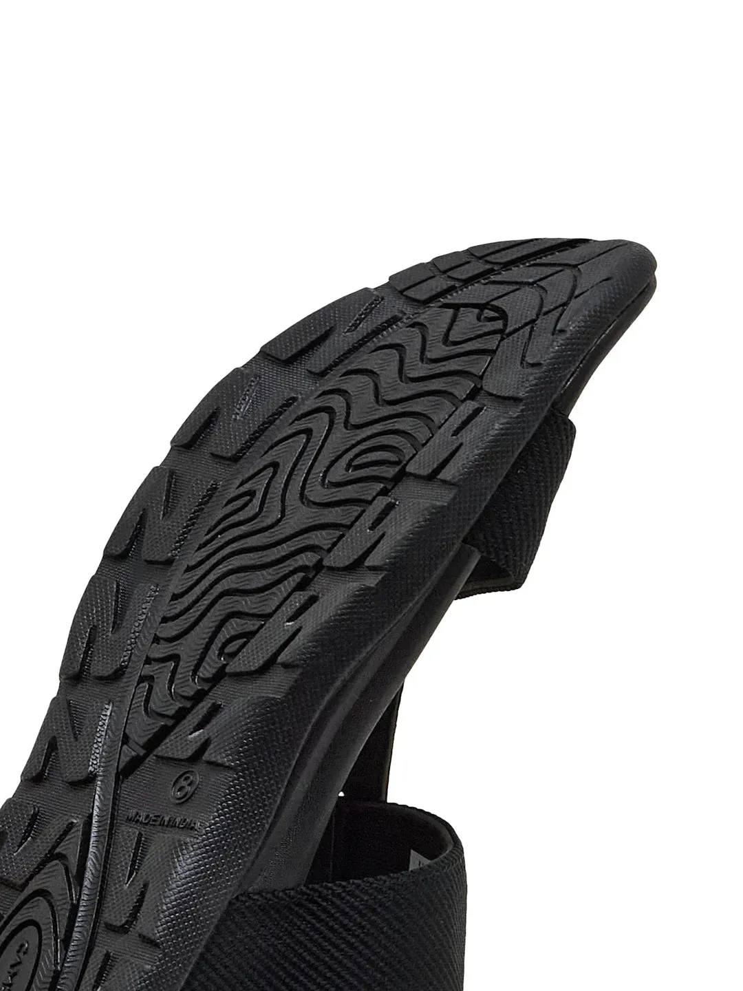 GC-22166 Black Men's Sandals sold by Campus Shoes product image thumbnail 4