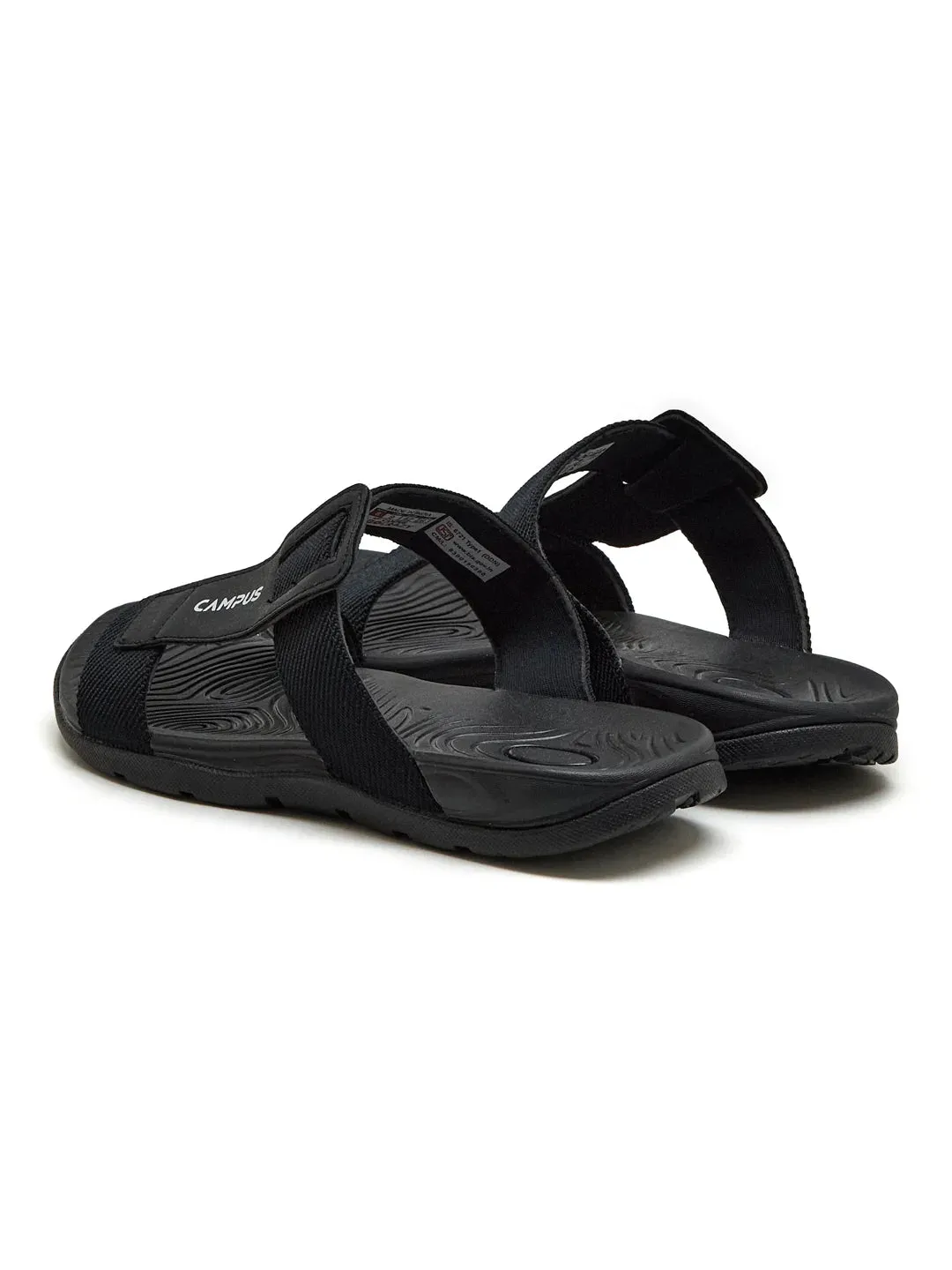 GC-22166 Black Men's Sandals sold by Campus Shoes product image thumbnail 5