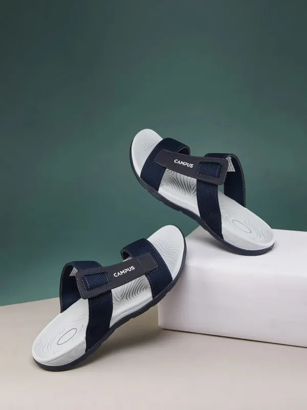 GC-22166 Navy Men's Sandals made by Campus Shoes