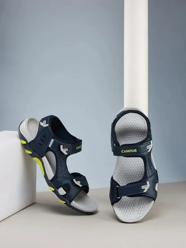 GC-22162 Navy Men's Sandals made by Campus Shoes