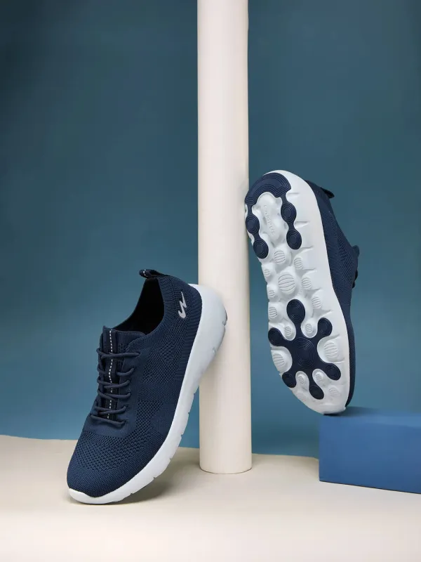 ADEL Navy Men's Walking Shoes sold by Campus Shoes