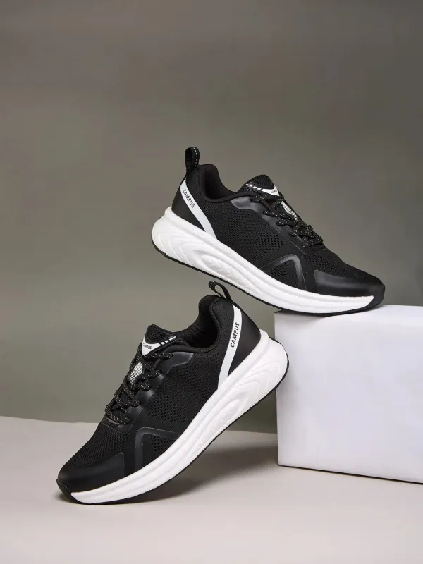 MOTIVE Black Men's Running Shoes sold by Campus Shoes