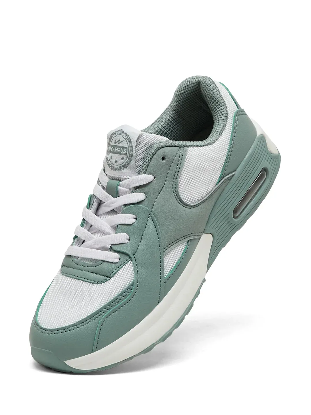 MYSTERY Green Women's Sneakers sold by Campus Shoes product image thumbnail 3