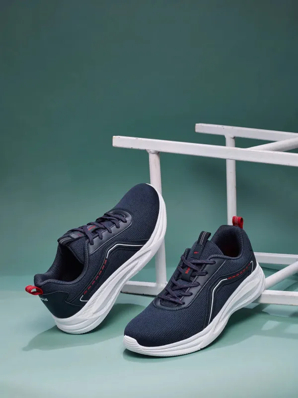 TACT Navy Men's Running Shoes sold by Campus Shoes