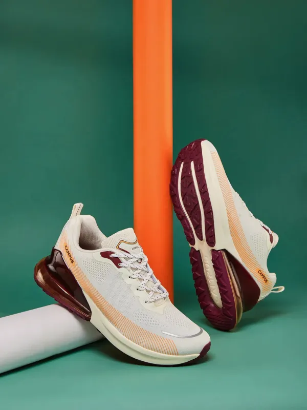 MERIT Off White Men's Running Shoes sold by Campus Shoes