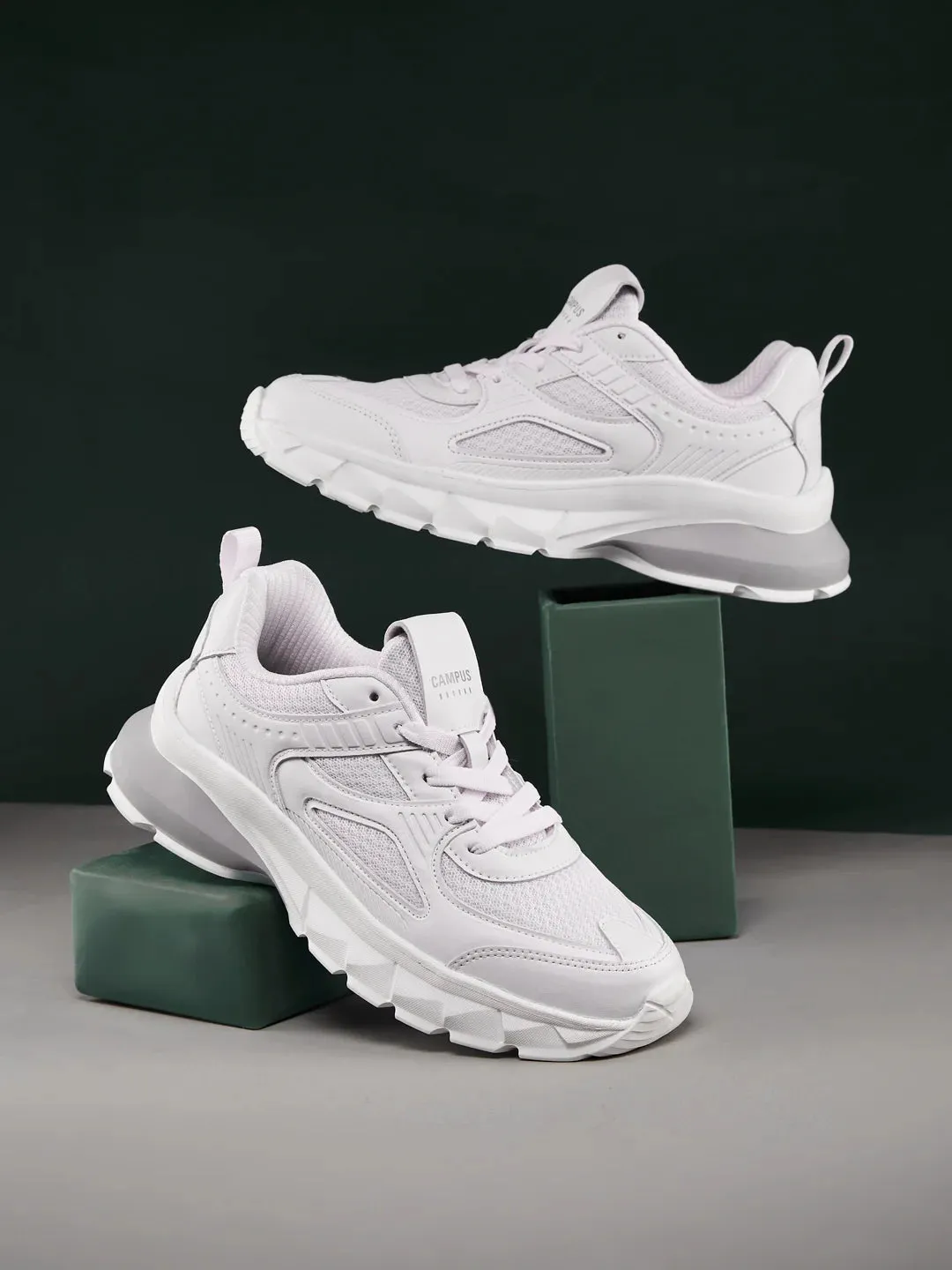 TRINO White Women's Sneakers sold by Campus Shoes