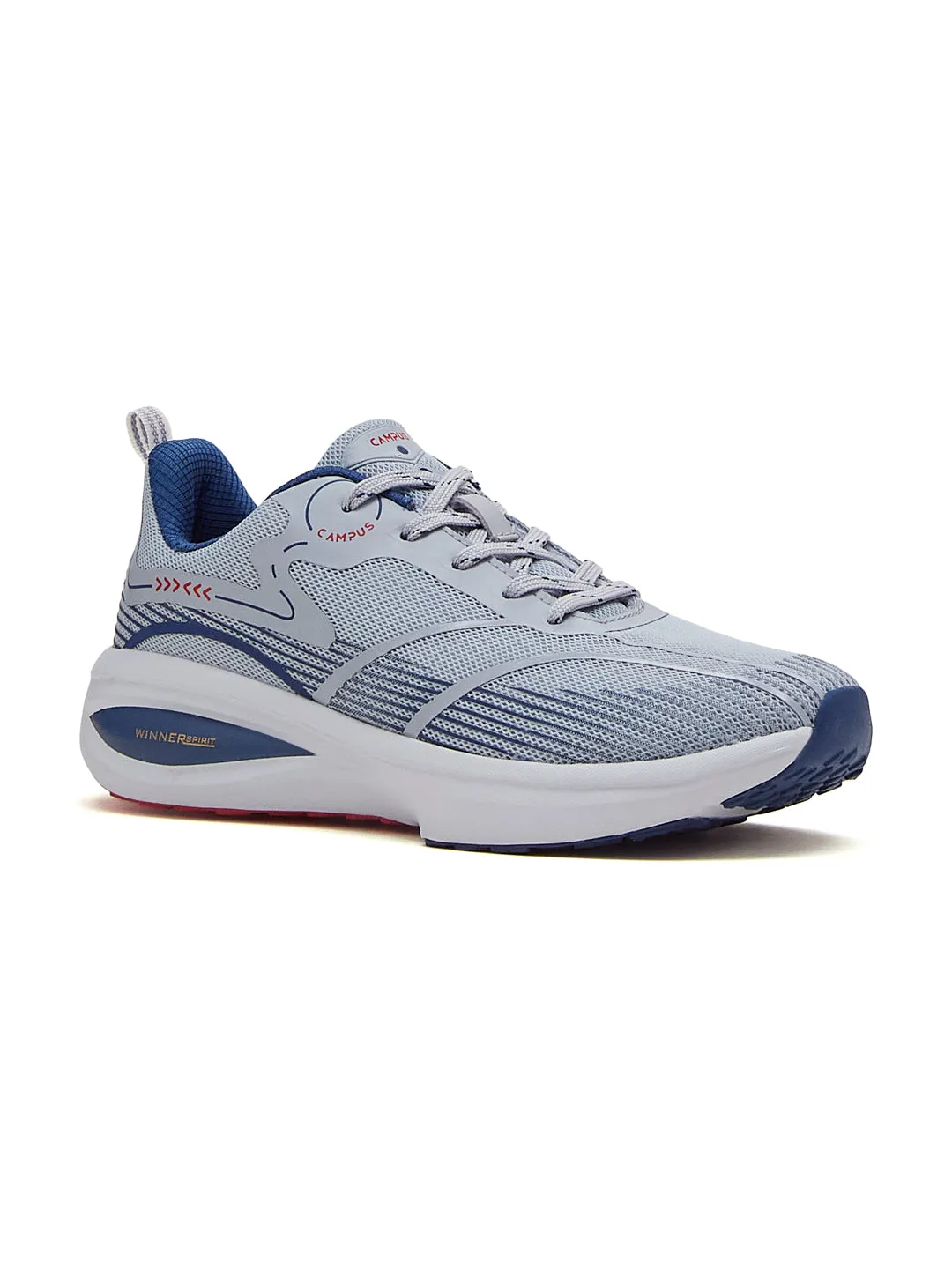 GLITCH Grey Men's Running Shoes sold by Campus Shoes product image thumbnail 2