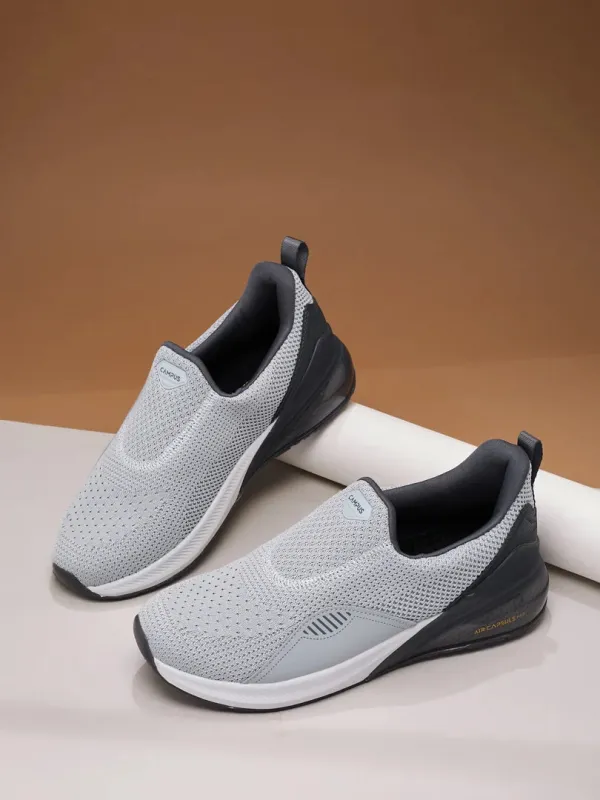 CROWD Grey Men's Walking Shoes sold by Campus Shoes