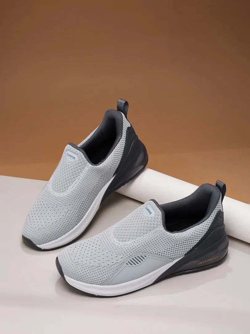 CROWD Grey Men's Walking Shoes sold by Campus Shoes