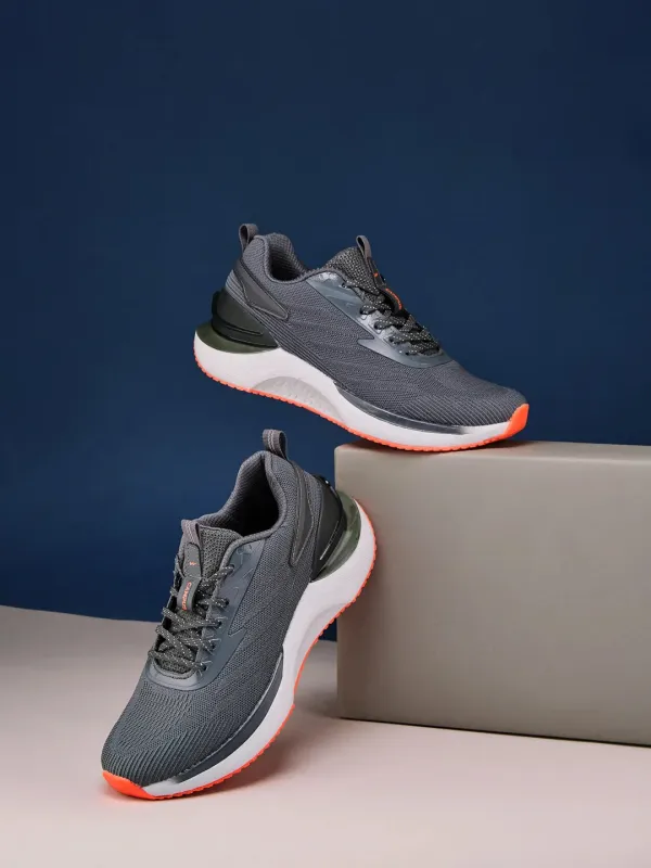 GLOAM Grey Men's Running Shoes sold by Campus Shoes