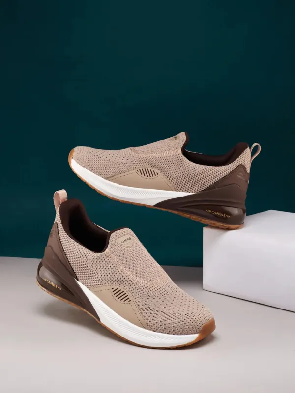 CROWD Beige Men's Walking Shoes sold by Campus Shoes