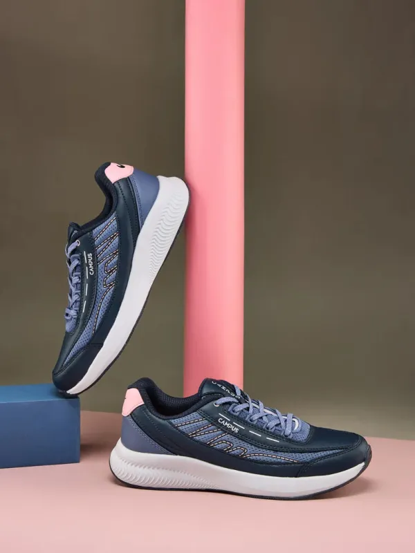 FLAIR Navy Women's Running Shoes sold by Campus Shoes