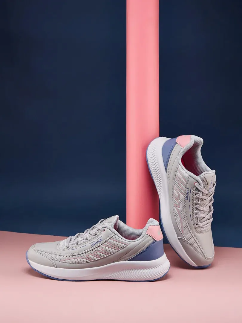 FLAIR Grey Women's Running Shoes sold by Campus Shoes