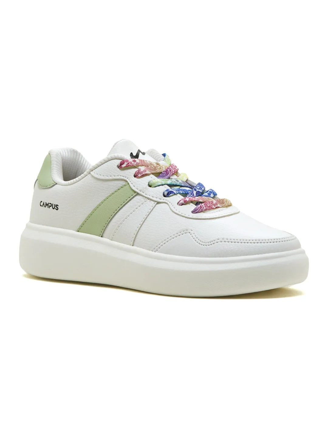 VALUT White Women's Sneakers sold by Campus Shoes product image thumbnail 2